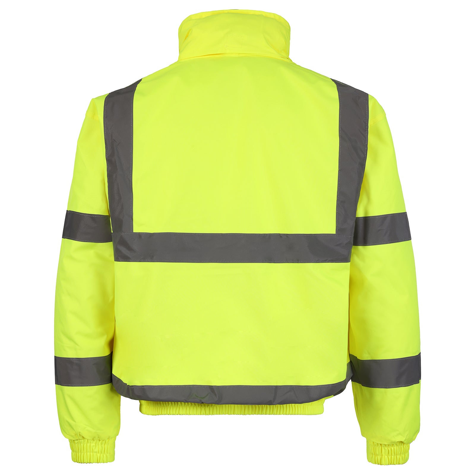 Hi-Vis Bomber Jacket – EN471 Class 3, Waterproof & Quilted Lining
