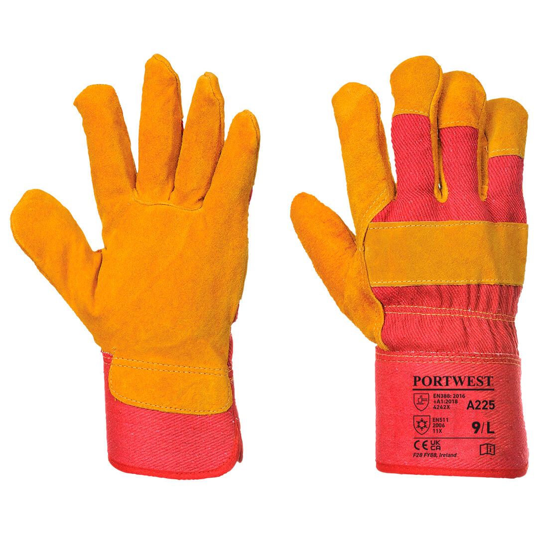 Leather Rigger 240 Cow Split Thermal Glove