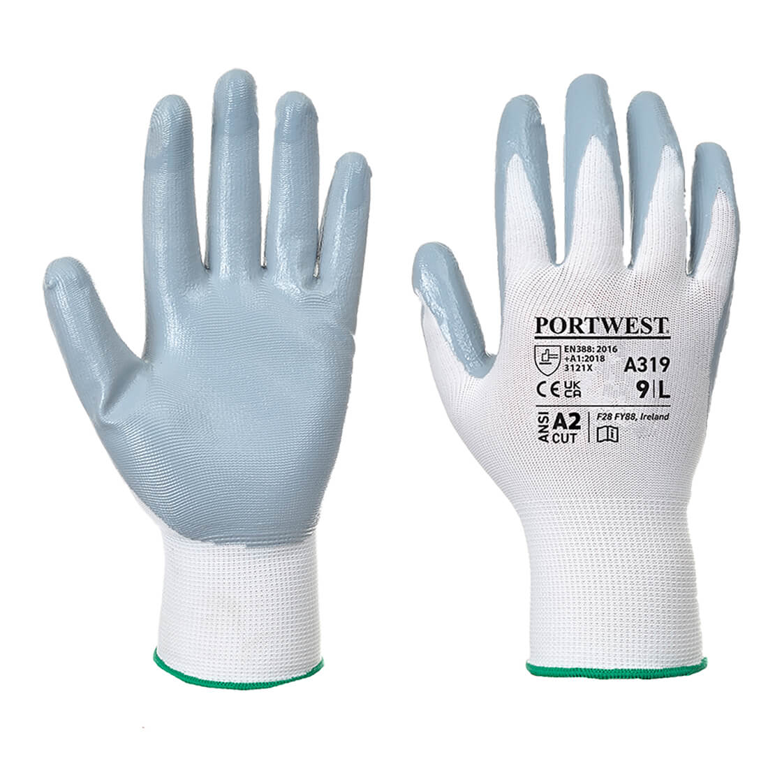 Flexo Grip Nitrile Glove (Retail Pack) (Pack of 12)