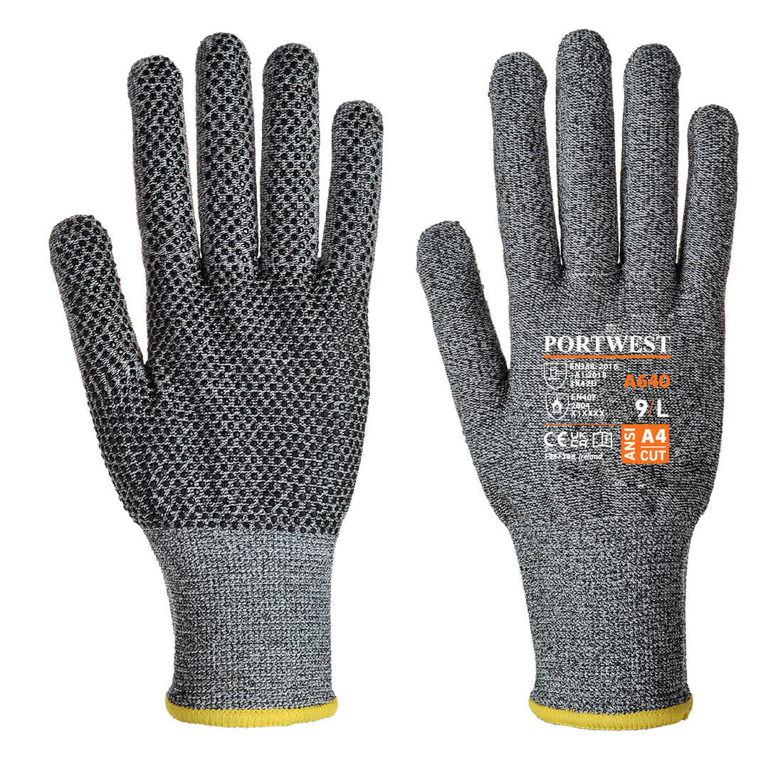 Cut D13 PVC Dot Glove