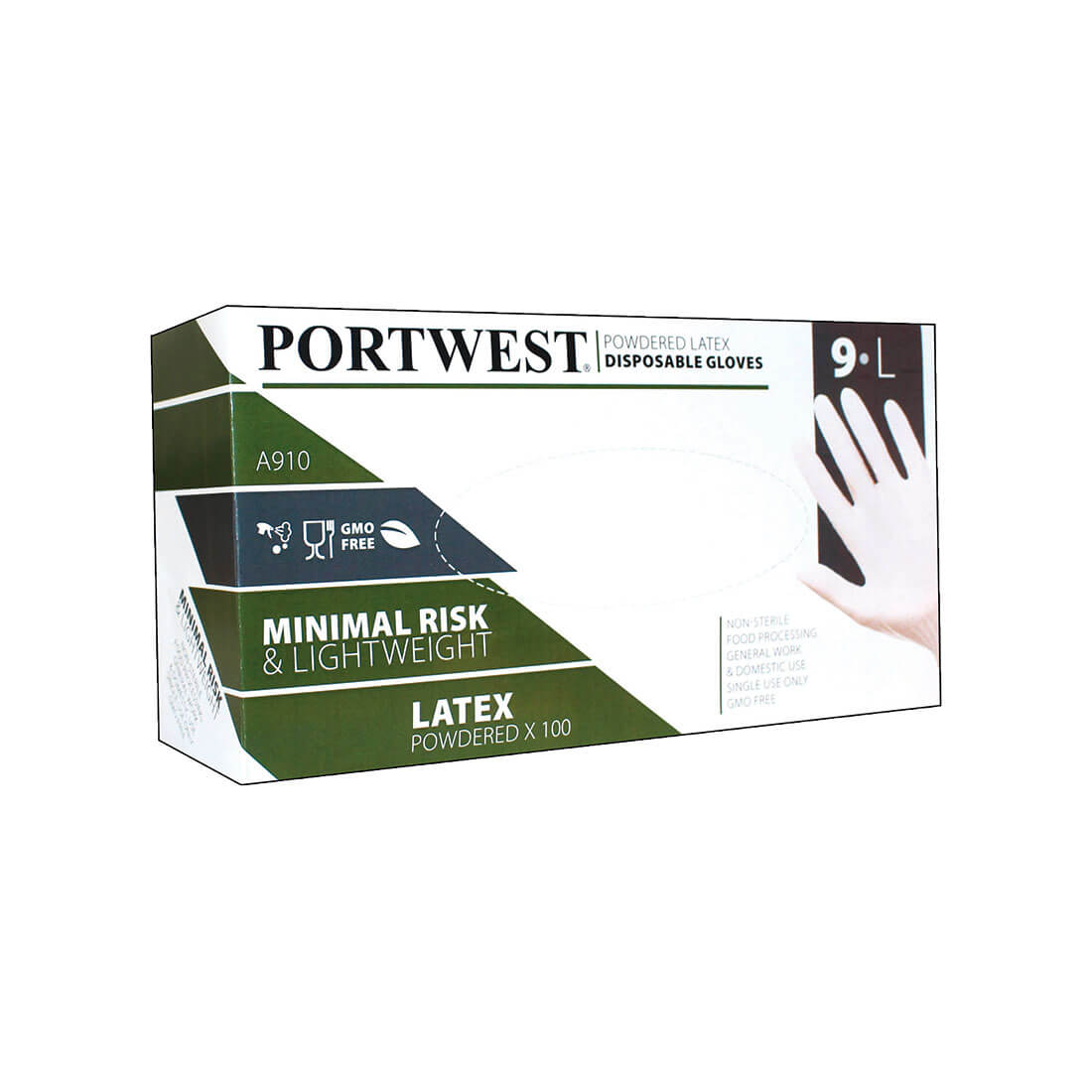 Powdered Latex Disposable Glove (Pk100)