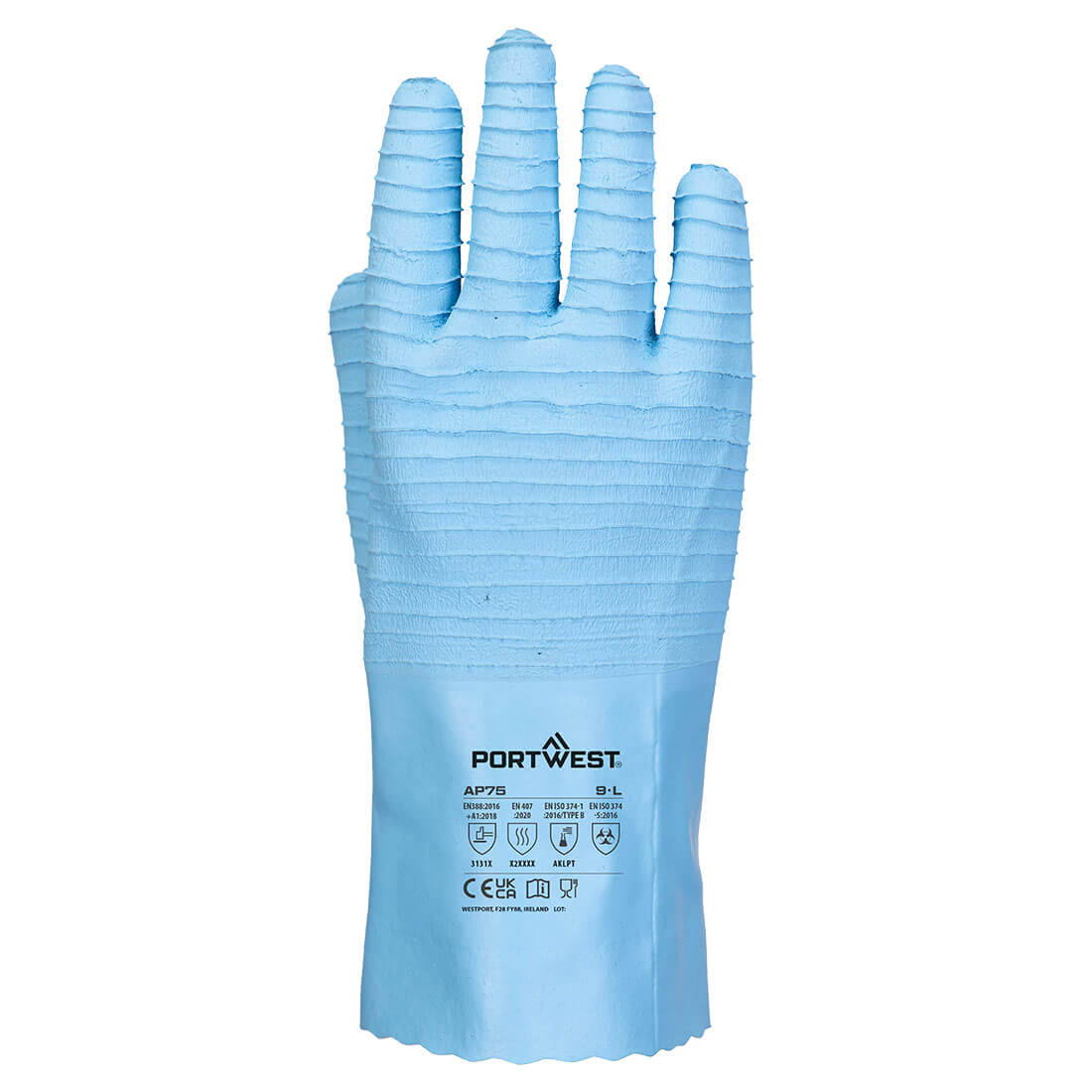 FD Chemical B Latex Gauntlet