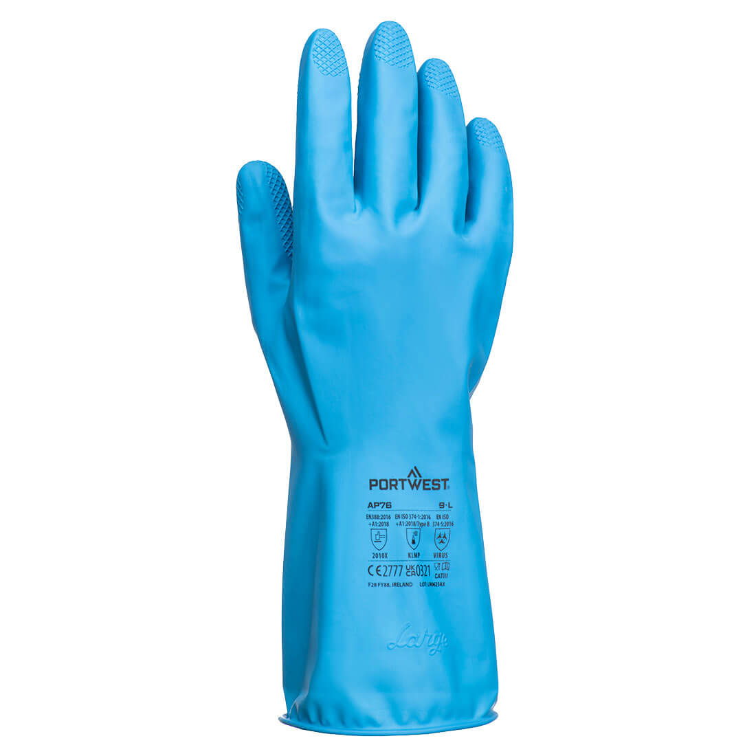 FD Chemical B Latex Light Gauntlet (Pk12)