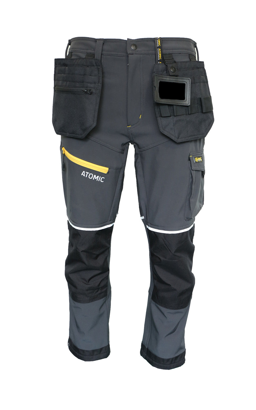 Atomic Workwear Slim Fit Softshell Trousers – Flexible, Durable & Weather-Resistant