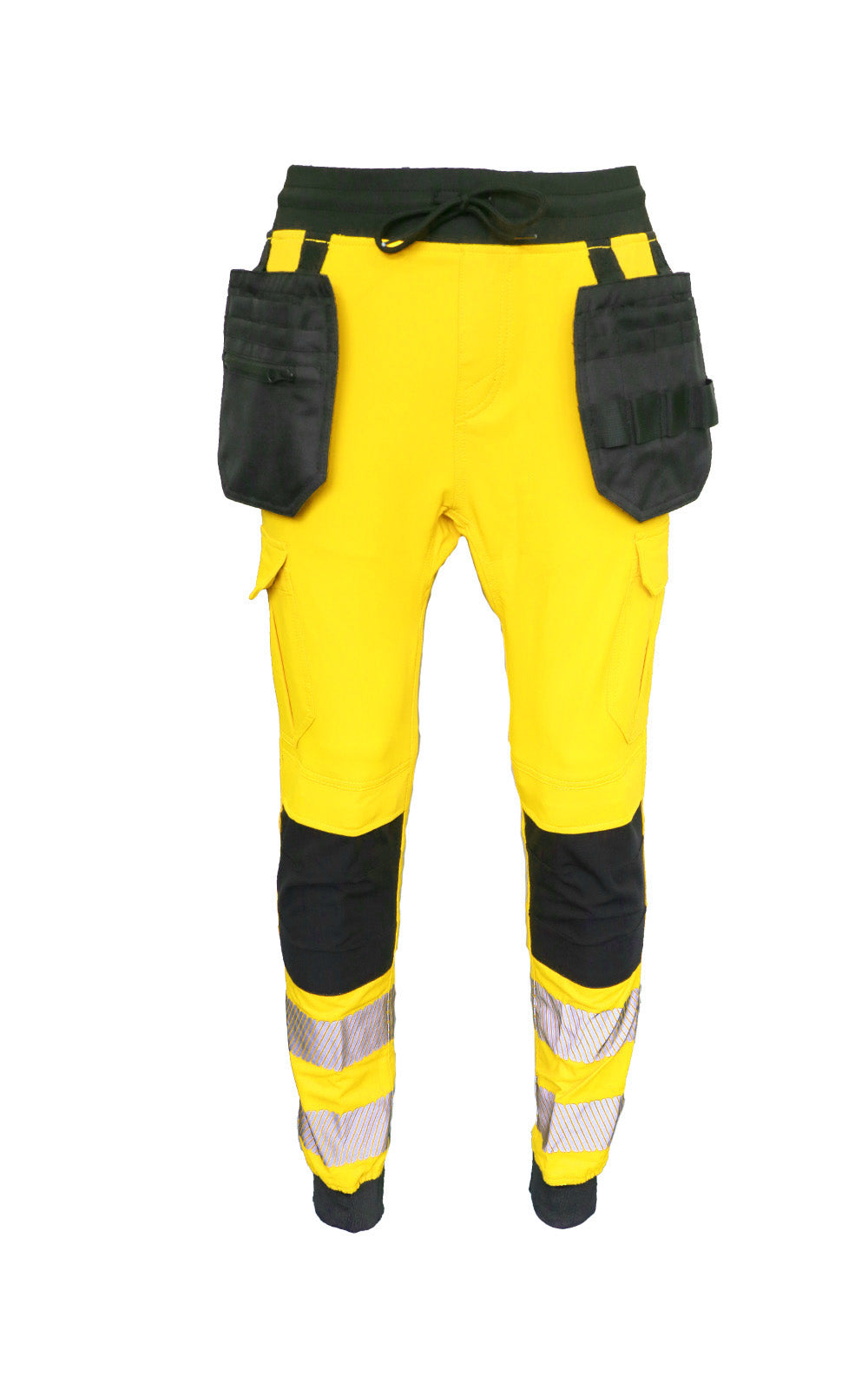 Slim Fit Stretch Hi-Vis Jogger With Knee Pad Pockets