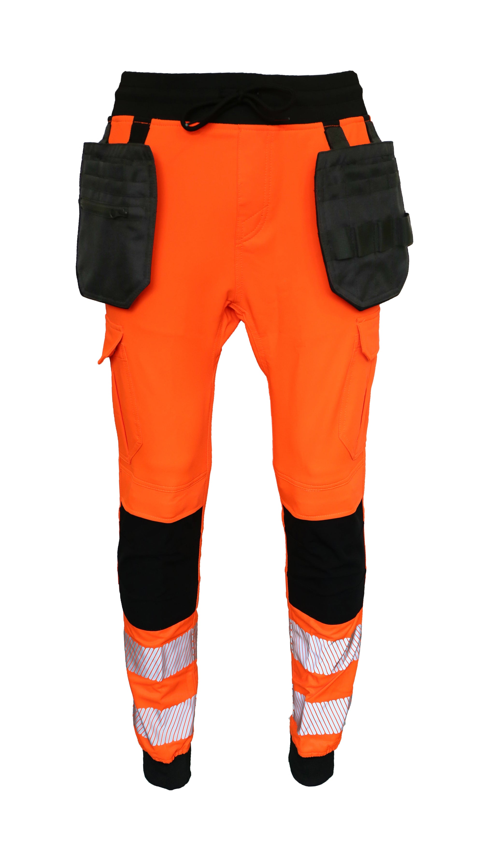 Slim Fit Stretch Hi-Vis Jogger With Knee Pad Pockets