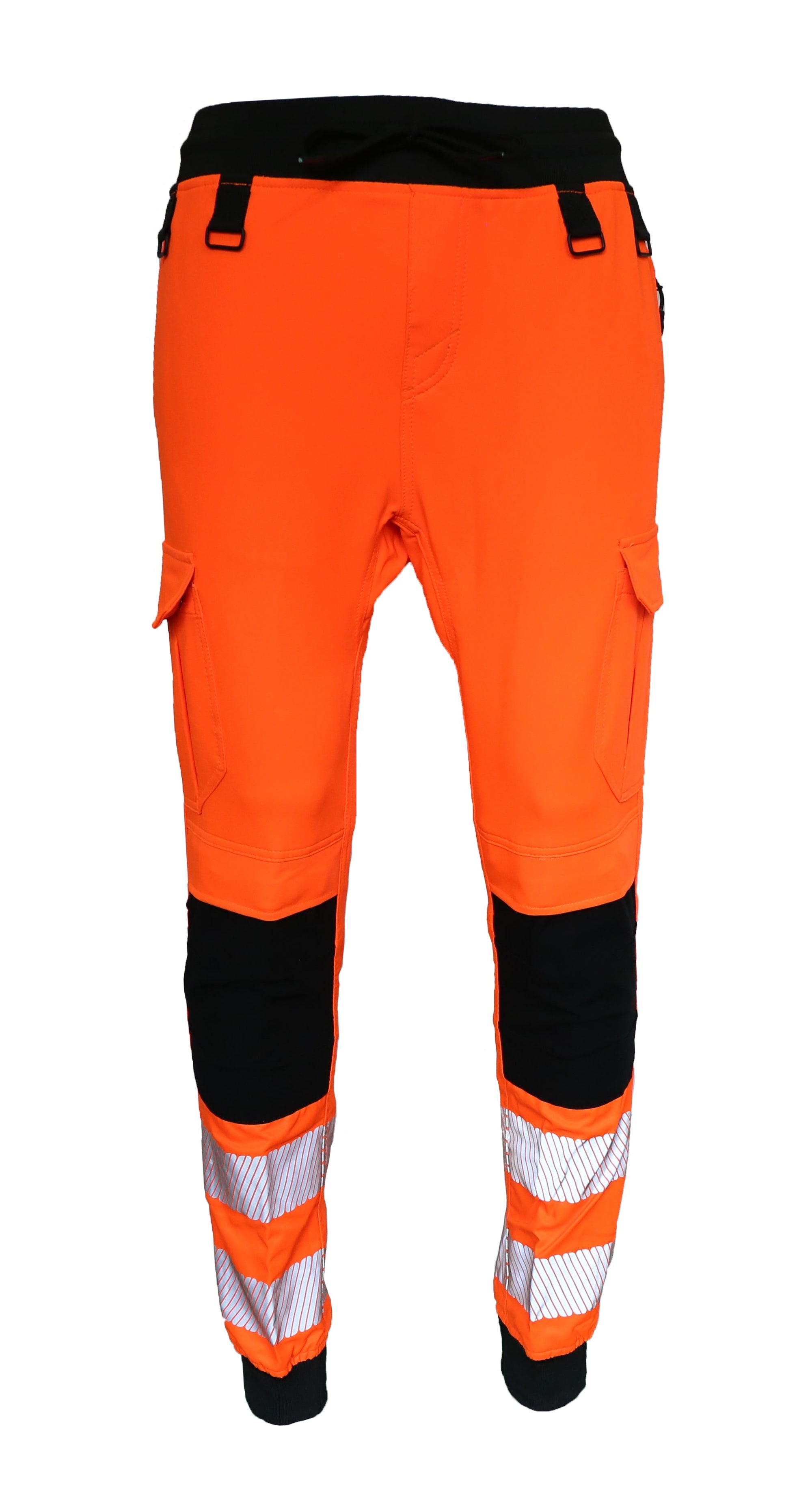 Slim Fit Stretch Hi-Vis Jogger With Knee Pad Pockets