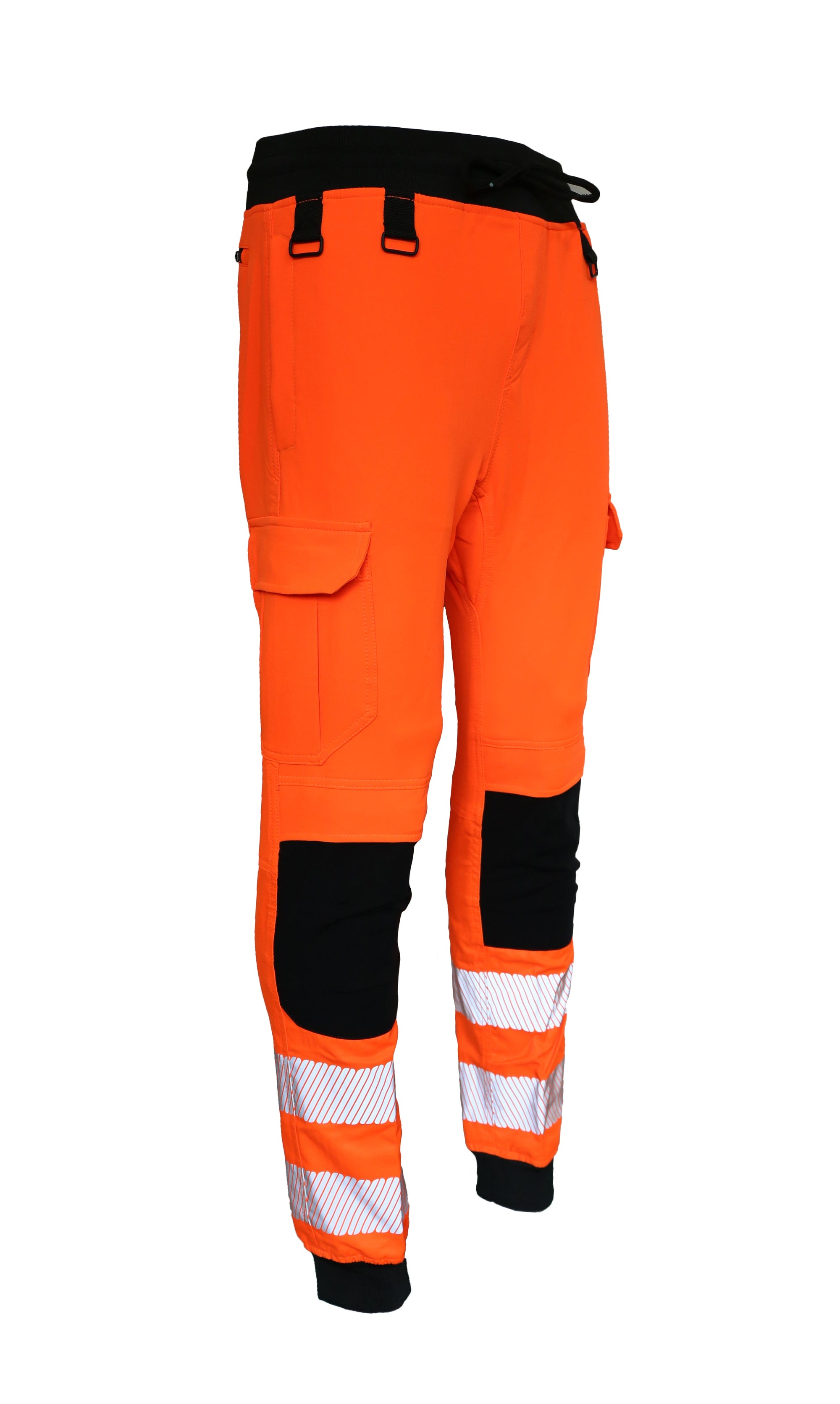 Slim Fit Stretch Hi-Vis Jogger With Knee Pad Pockets