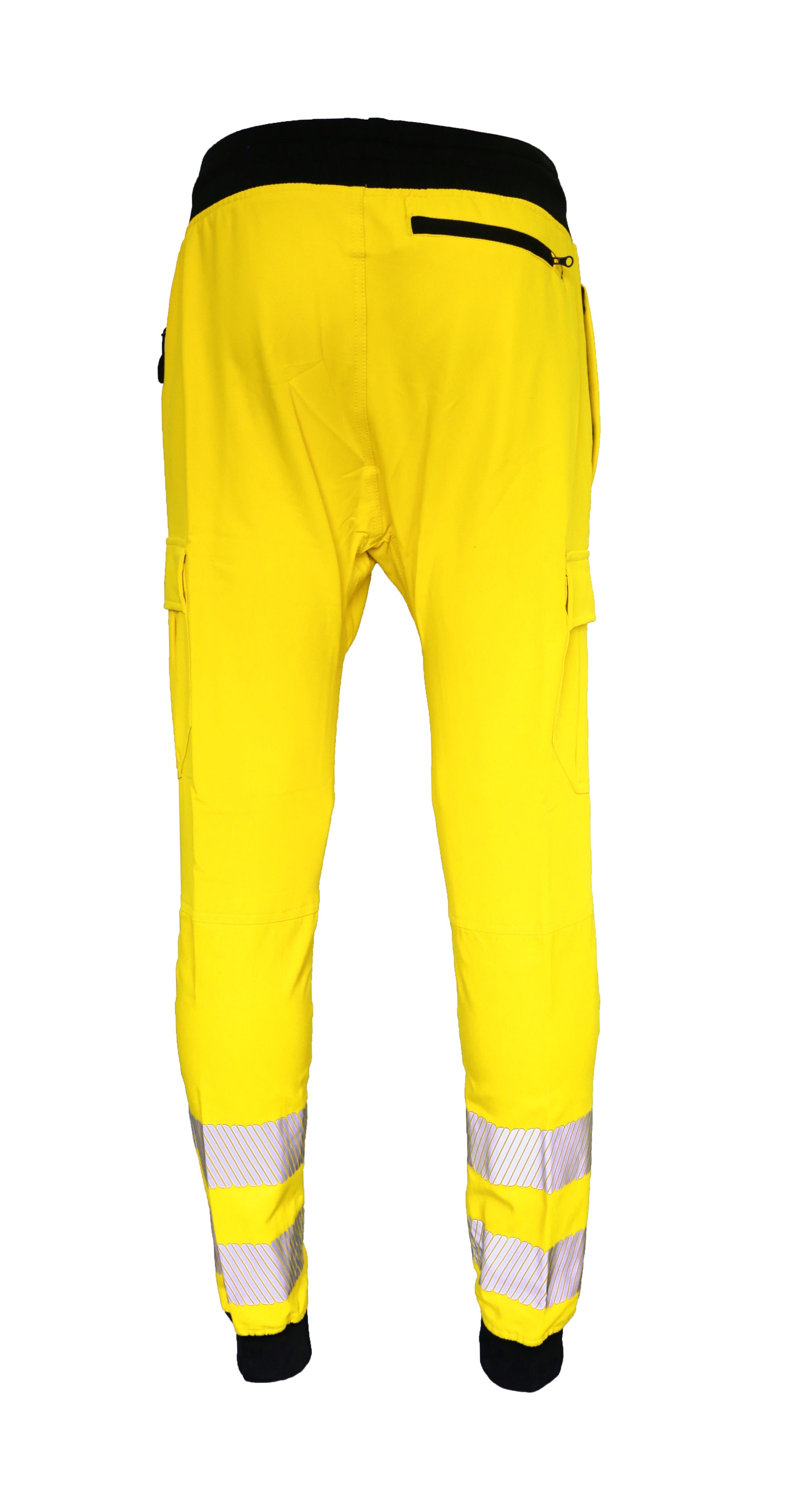 Slim Fit Stretch Hi-Vis Jogger With Knee Pad Pockets