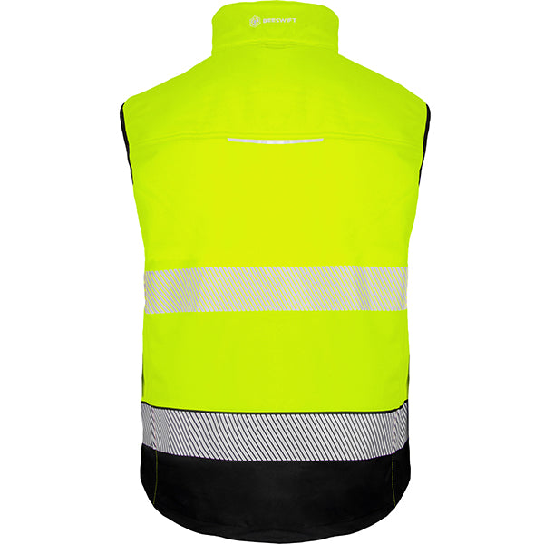 Deltic Hi-Vis Softshell Bodywarmer