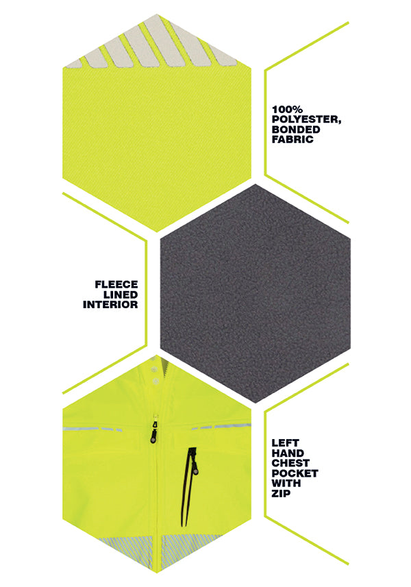 Deltic Hi-Vis Softshell Bodywarmer