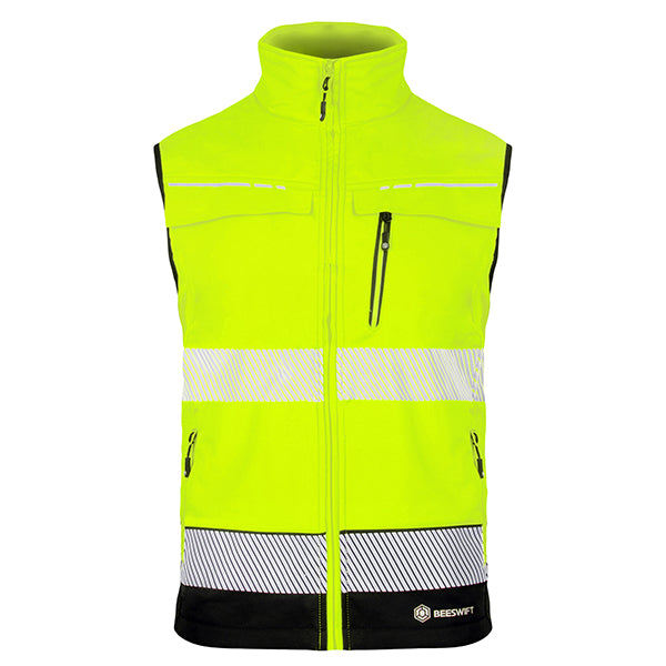 Deltic Hi-Vis Softshell Bodywarmer