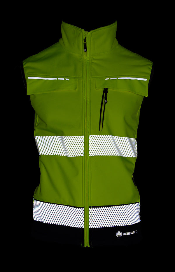 Deltic Hi-Vis Softshell Bodywarmer