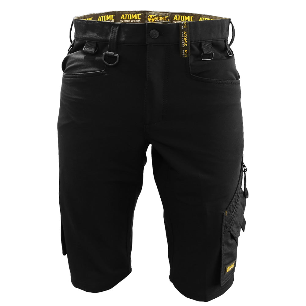 Slim Fit Stretch Work Shorts with Removable Holster Pockets