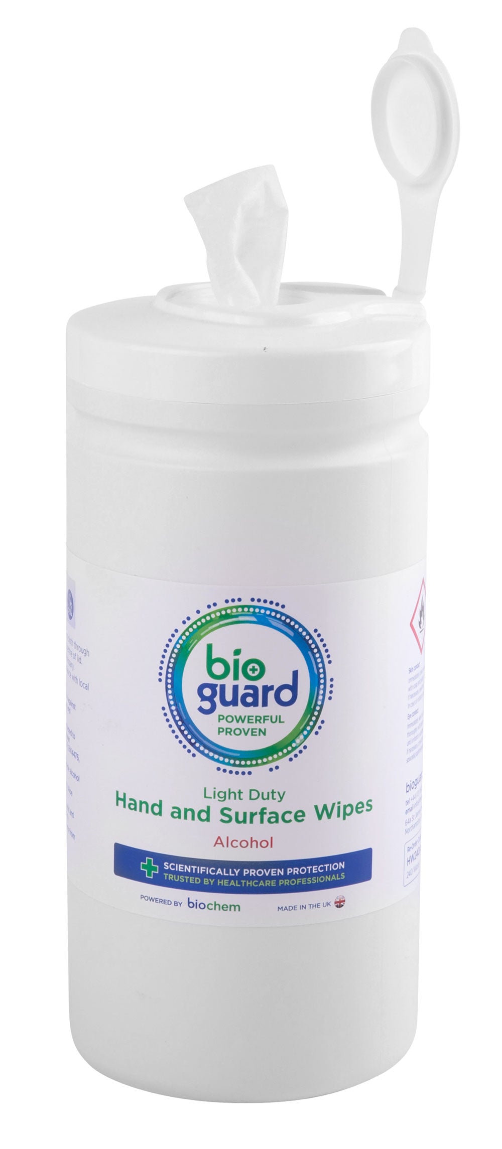 Alcohol Surface Wipes (Tub Of 240)