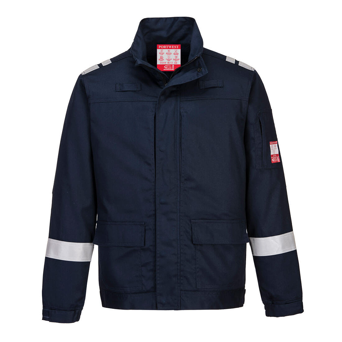 Bizflame Work Lightweight Stretch Panelled FR Jacket