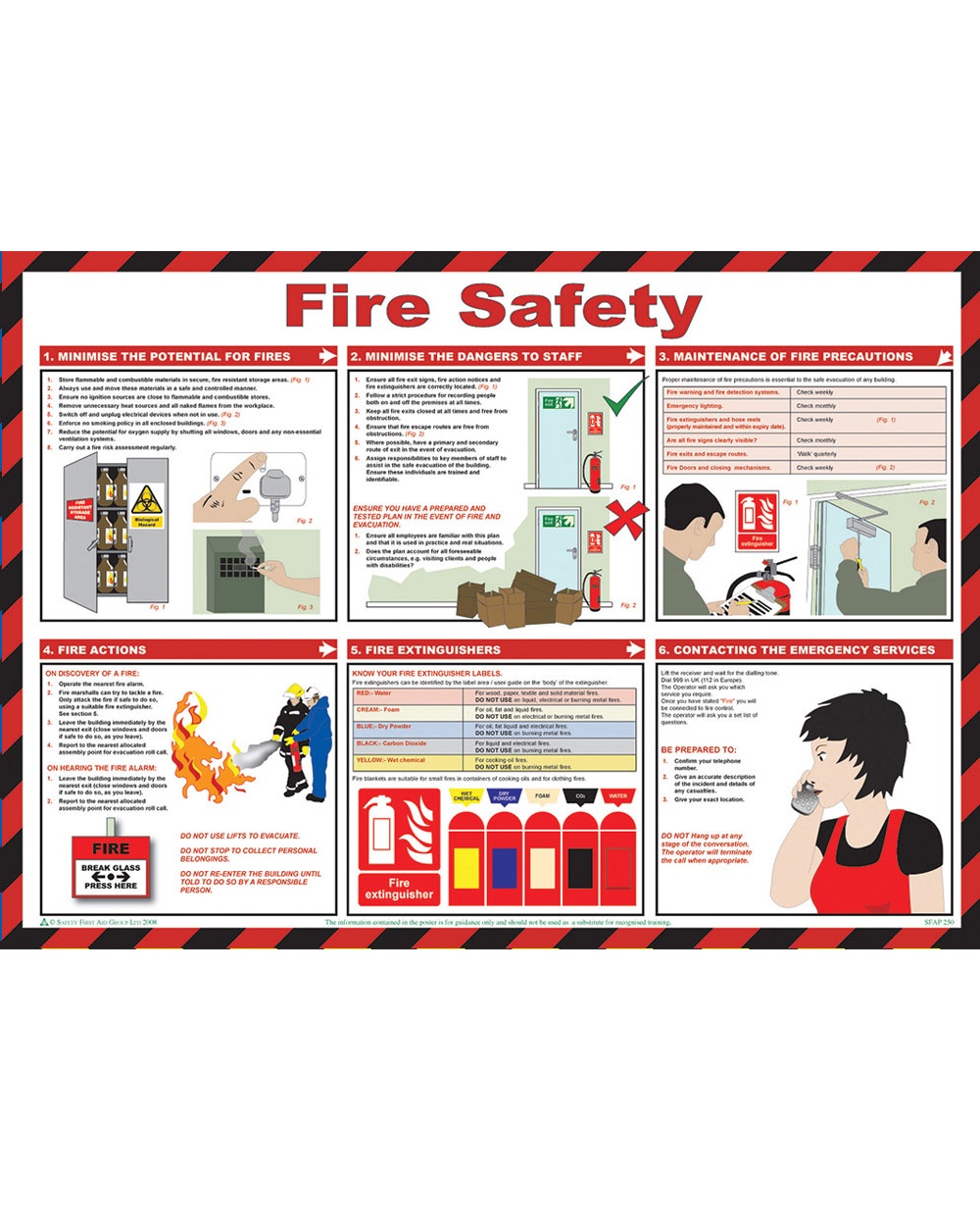 Fire Safety Poster