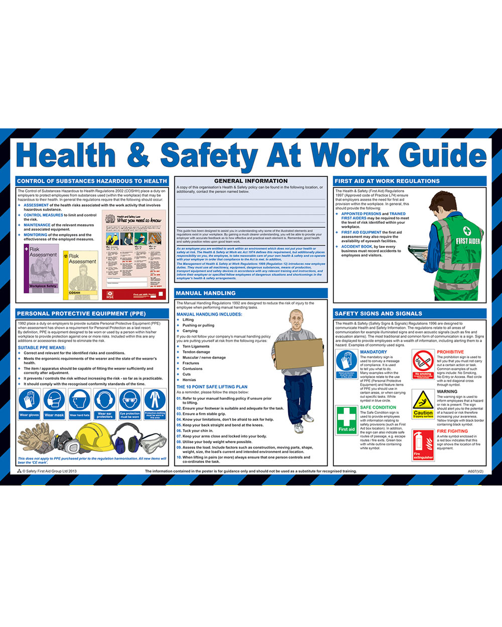 Health And Safety At Work Poster