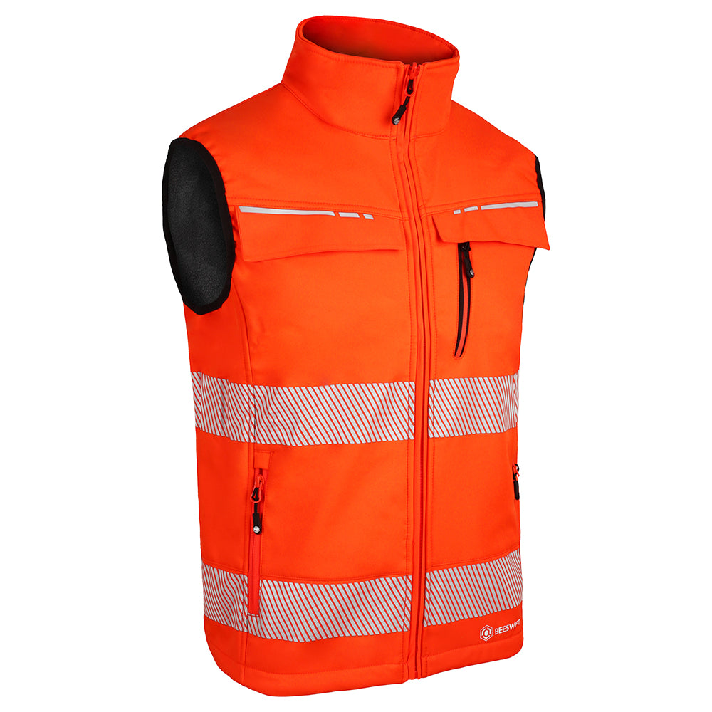 Deltic Hi-Vis Softshell Bodywarmer