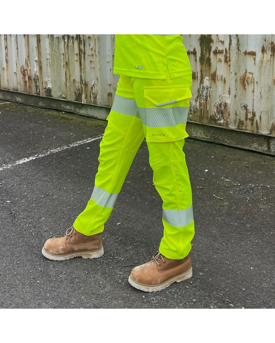 EcoViz Ladies Stretch Softshell Work Trouser