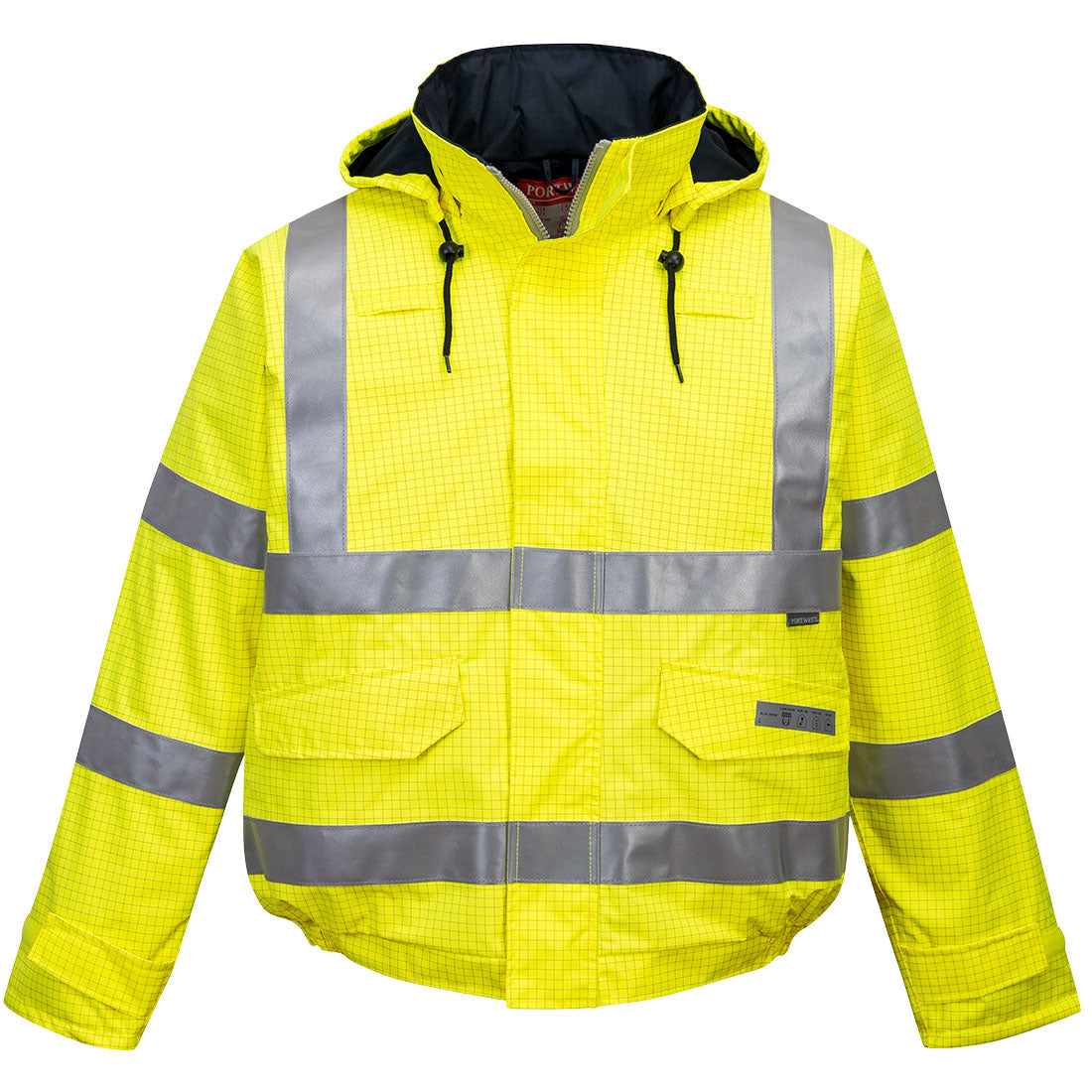 Bizflame Rain Hi-Vis FR Winter Bomber Jacket