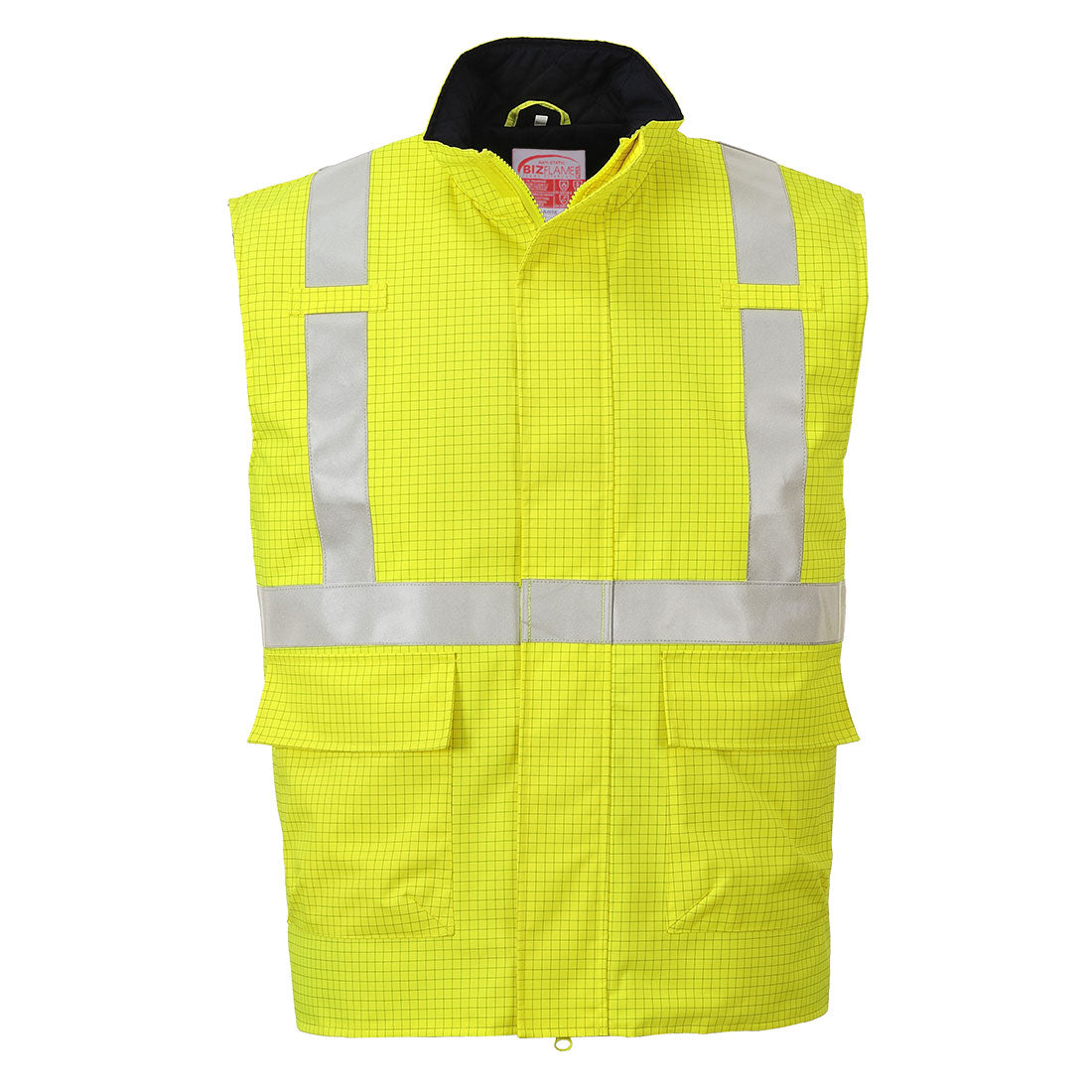 Bizflame Rain Hi-Vis FR Bodywarmer