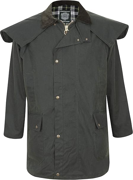 3/4 Length Stockman Wax Cape