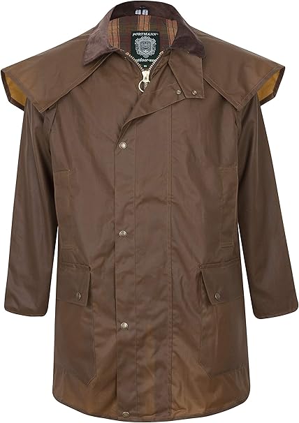 3/4 Length Stockman Wax Cape