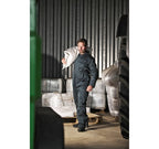 Stud Front Coverall
