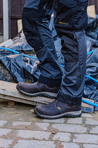 Radial Brown Leather Dealer Boot