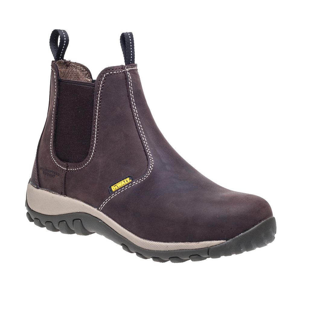 Radial Brown Leather Dealer Boot