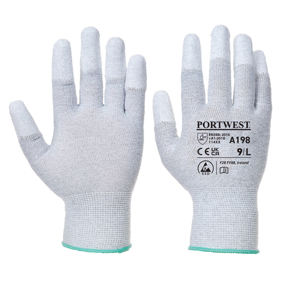 ESD 13 PU Fingertip Glove (Pack of 12)