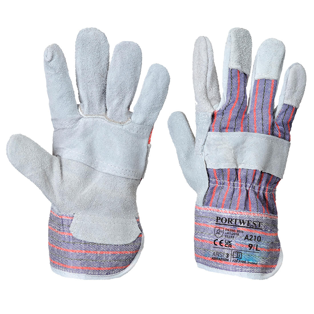 Leather Rigger 260 Cow Split Palm Bar Glove (Pack of 12)