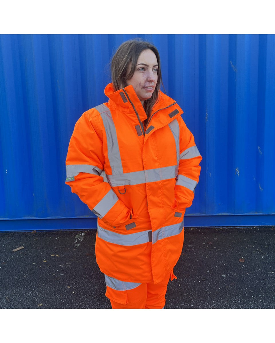 Ladies Lined Baffle Anorak