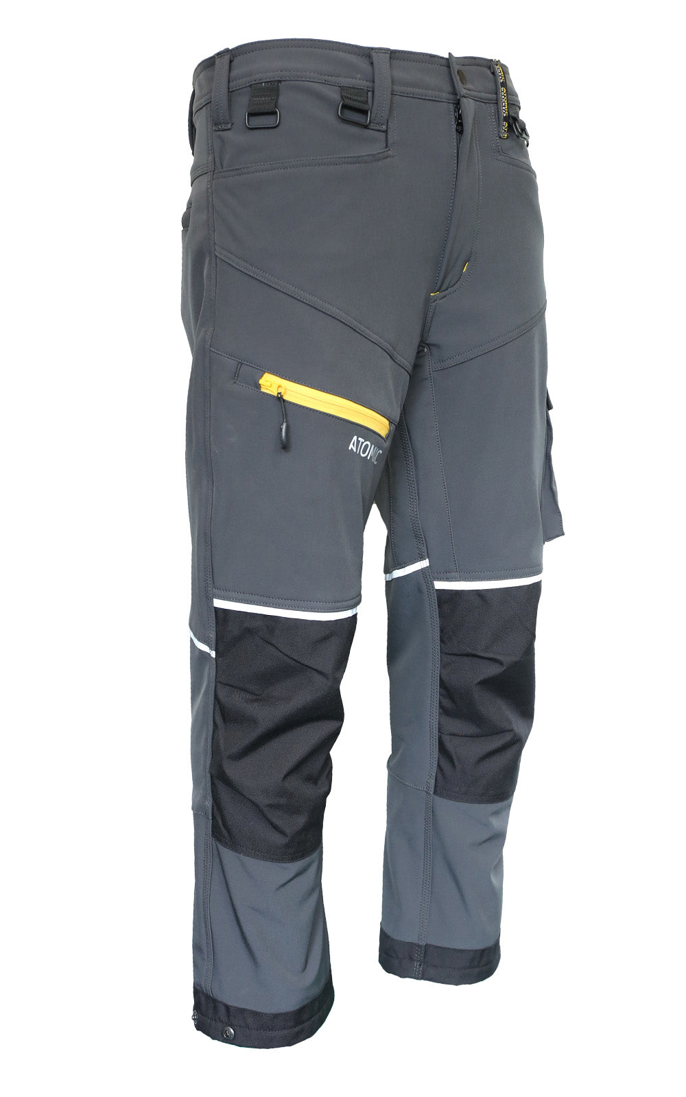 Atomic Workwear Slim Fit Softshell Trousers – Flexible, Durable & Weather-Resistant