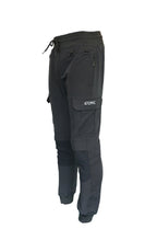 Slim Fit Stretch Work Jogger With Knee Pad Pockets
