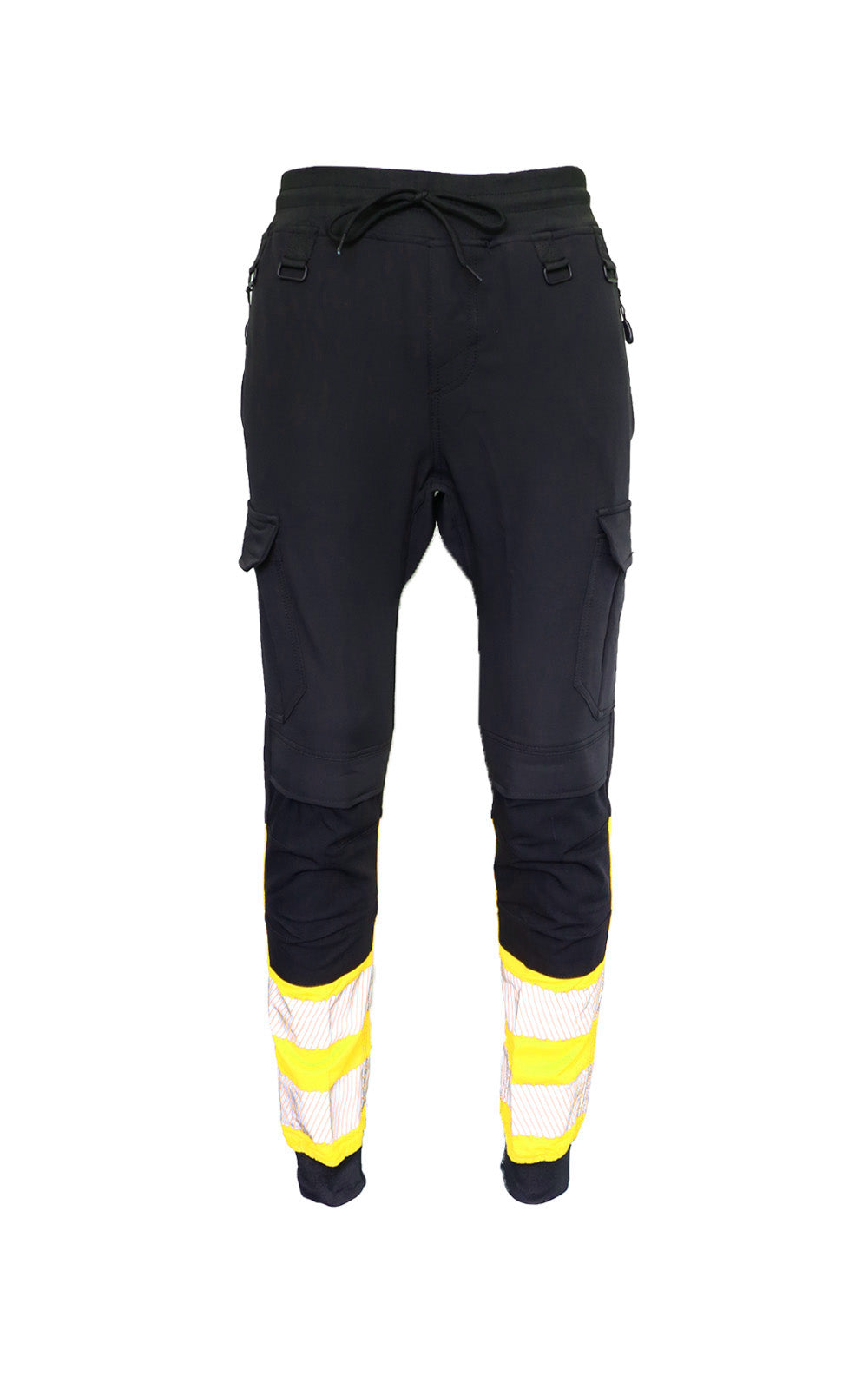 Slim Fit Stretch Hi-Vis Jogger With Knee Pad Pockets