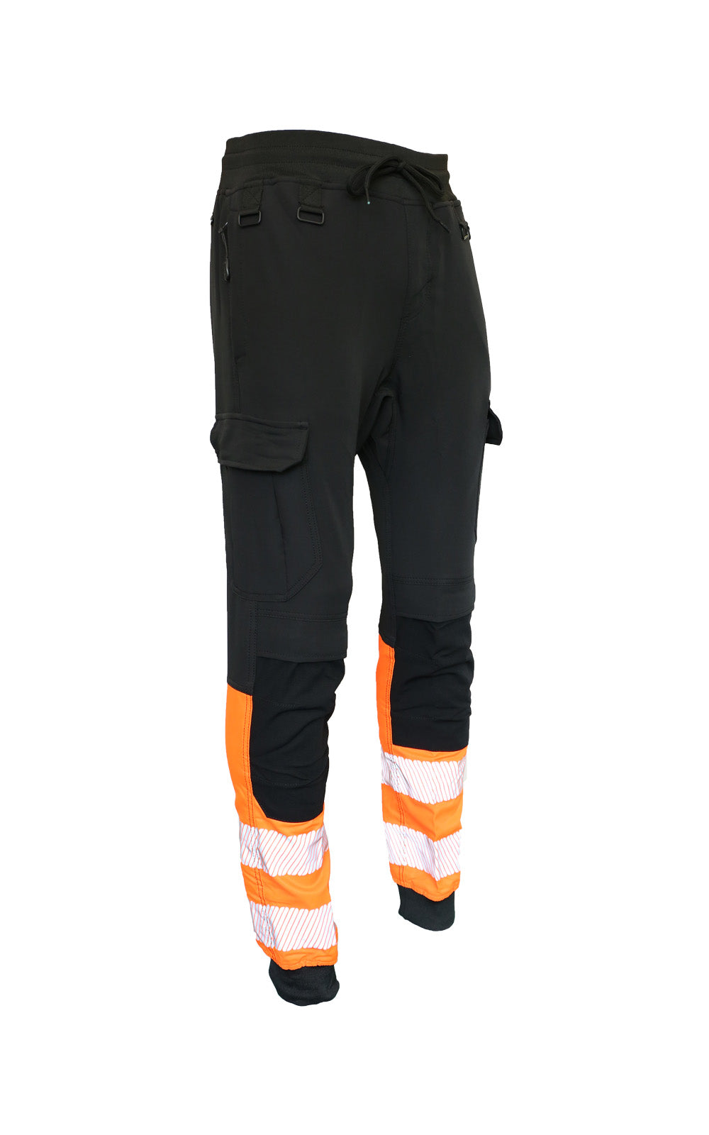 Slim Fit Stretch Hi-Vis Jogger With Knee Pad Pockets