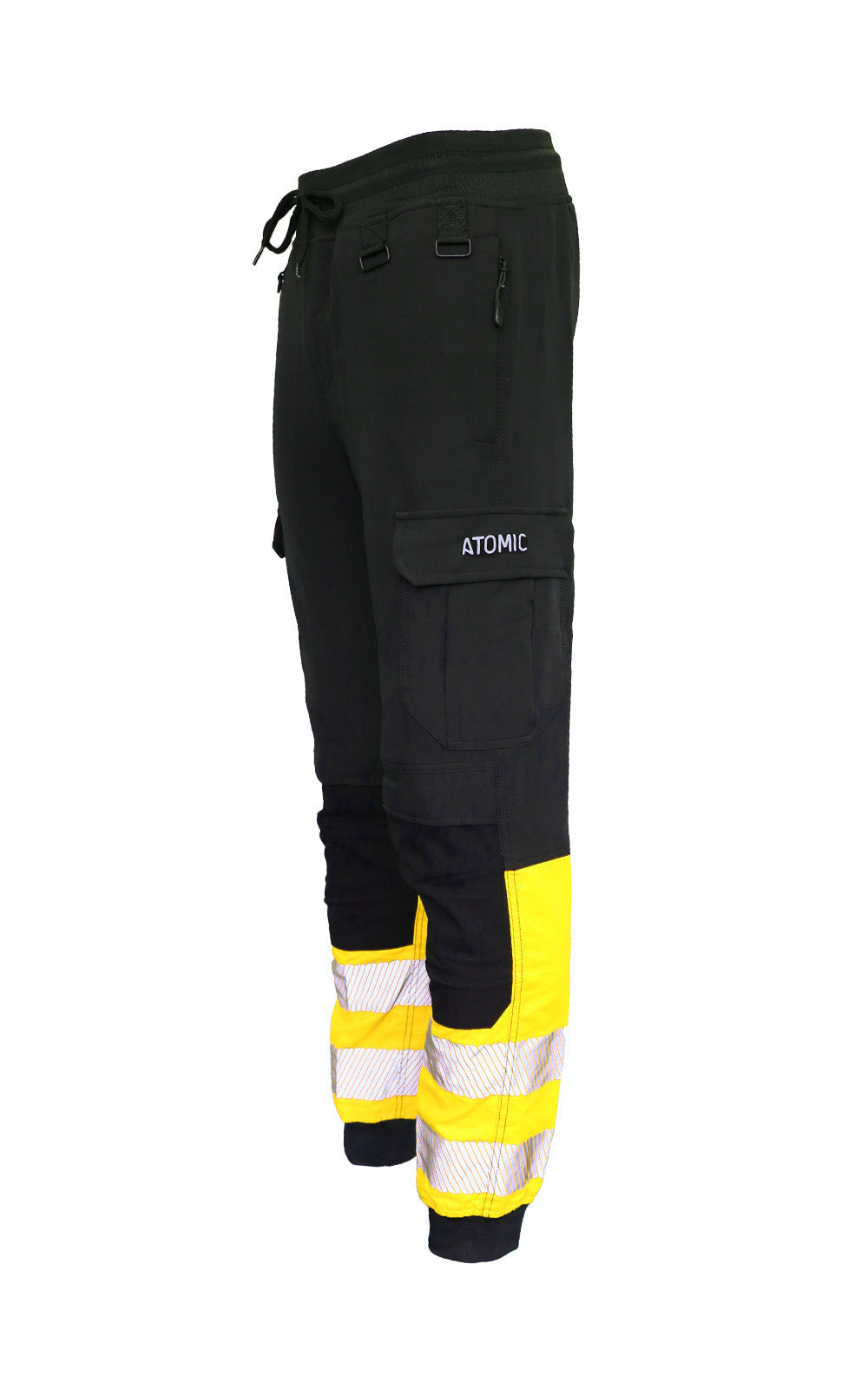 Slim Fit Stretch Hi-Vis Jogger With Knee Pad Pockets