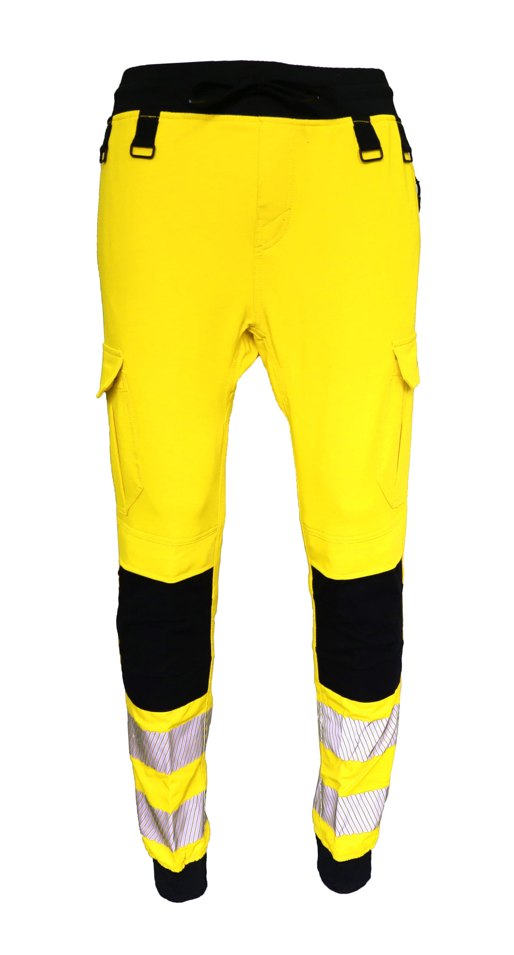 Slim Fit Stretch Hi-Vis Jogger With Knee Pad Pockets