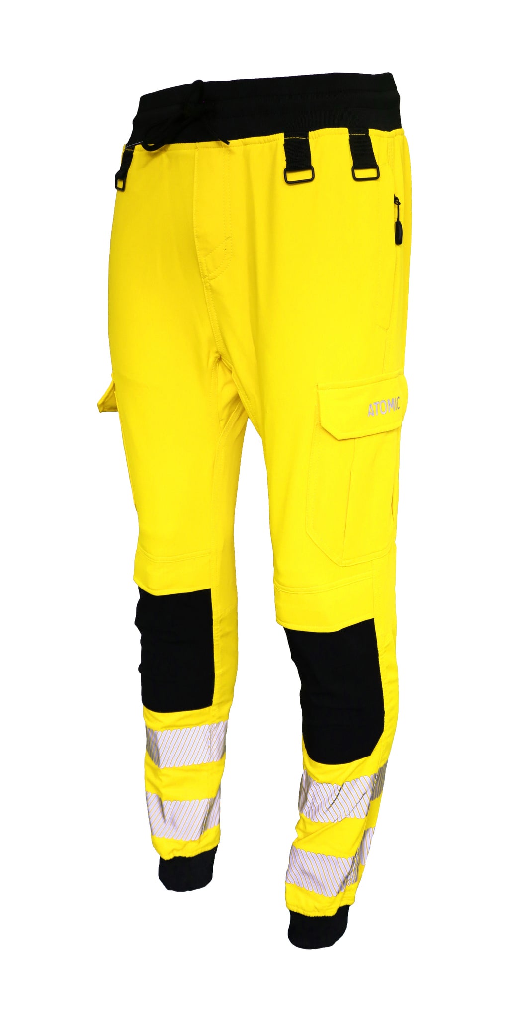 Slim Fit Stretch Hi-Vis Jogger With Knee Pad Pockets