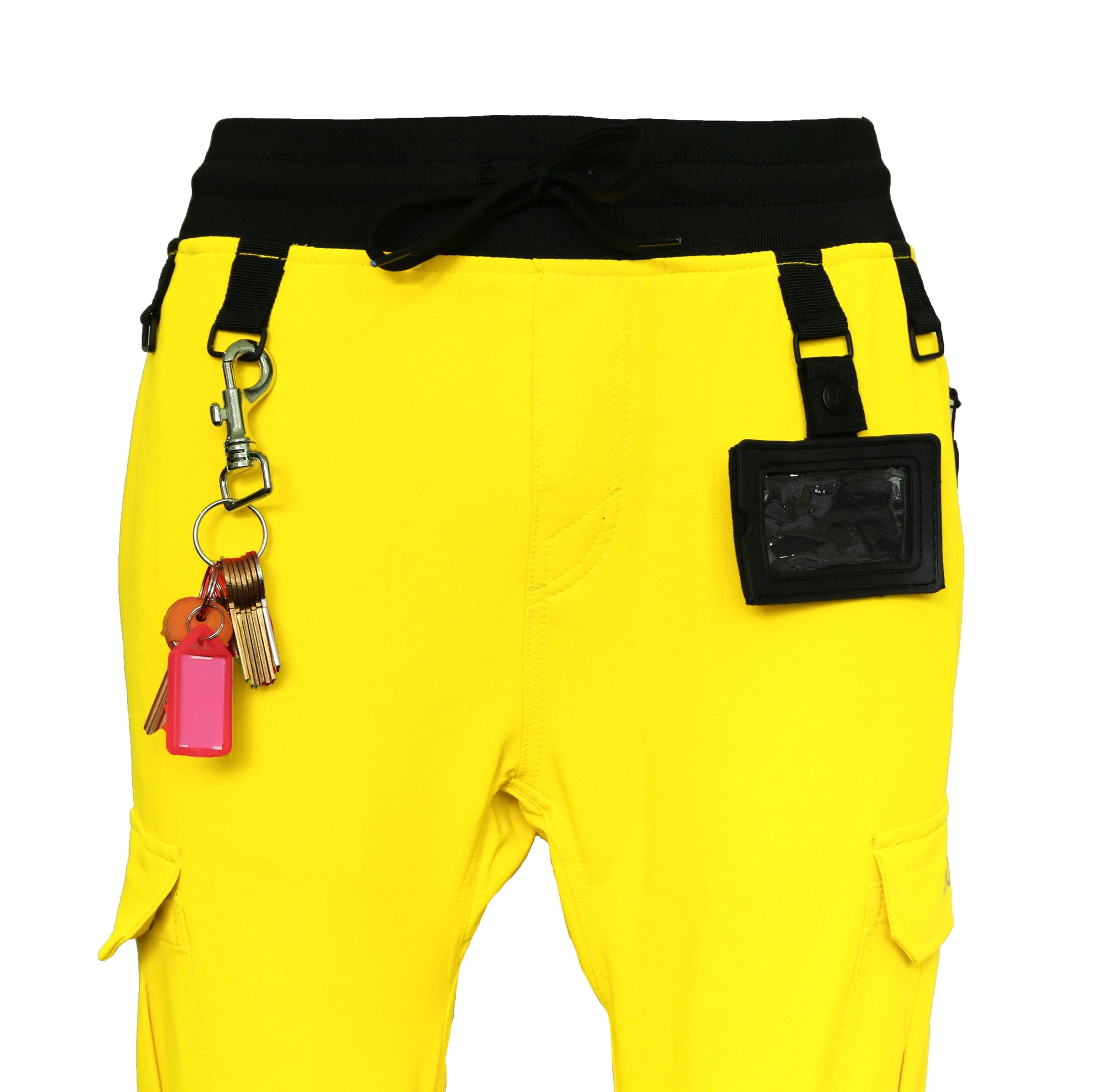 Slim Fit Stretch Hi-Vis Jogger With Knee Pad Pockets