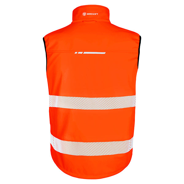 Deltic Hi-Vis Softshell Bodywarmer