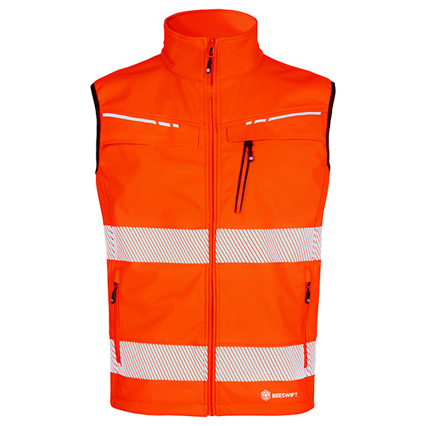 Deltic Hi-Vis Softshell Bodywarmer