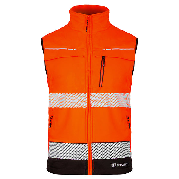 Deltic Hi-Vis Softshell Bodywarmer