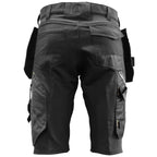 Slim Fit Stretch Work Shorts with Removable Holster Pockets