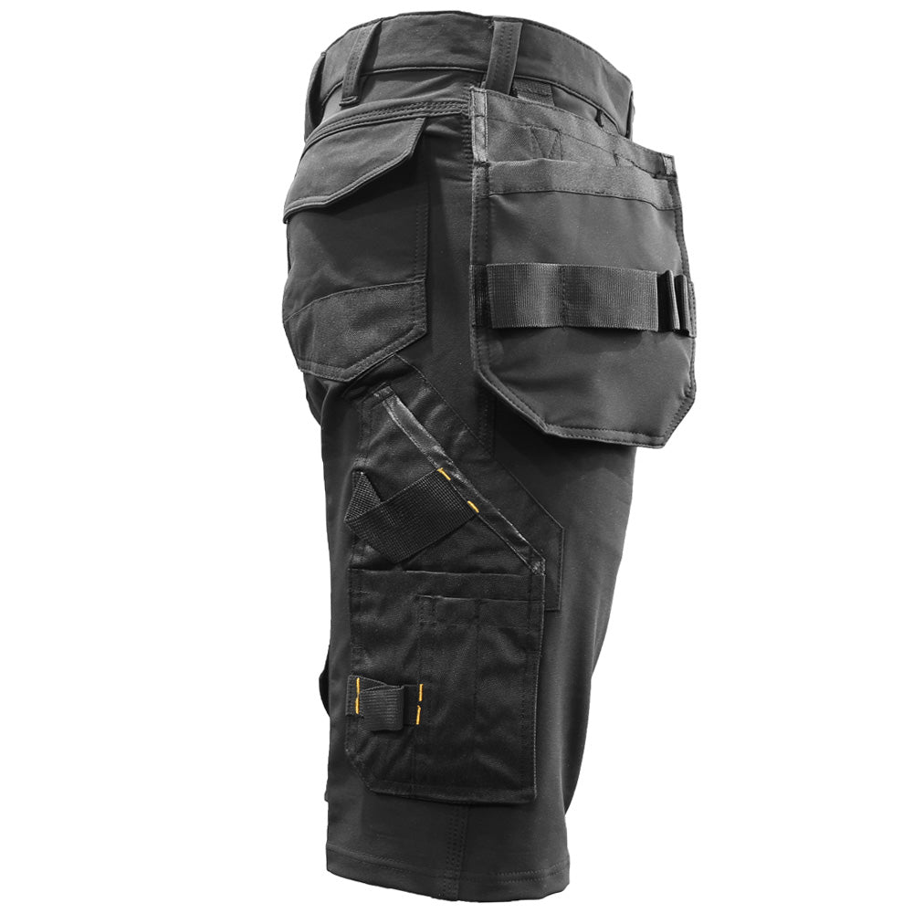Slim Fit Stretch Work Shorts with Removable Holster Pockets