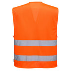 Hi-Vis Mesh Two Band Vest
