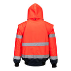 Hi-Vis 3-in-1 Contrast Bomber Jacket