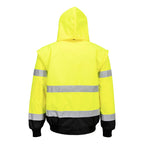 Hi-Vis 3-in-1 Contrast Bomber Jacket